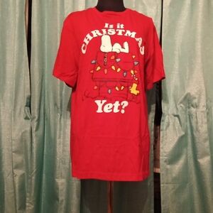Peanuts Red Graphic Tee